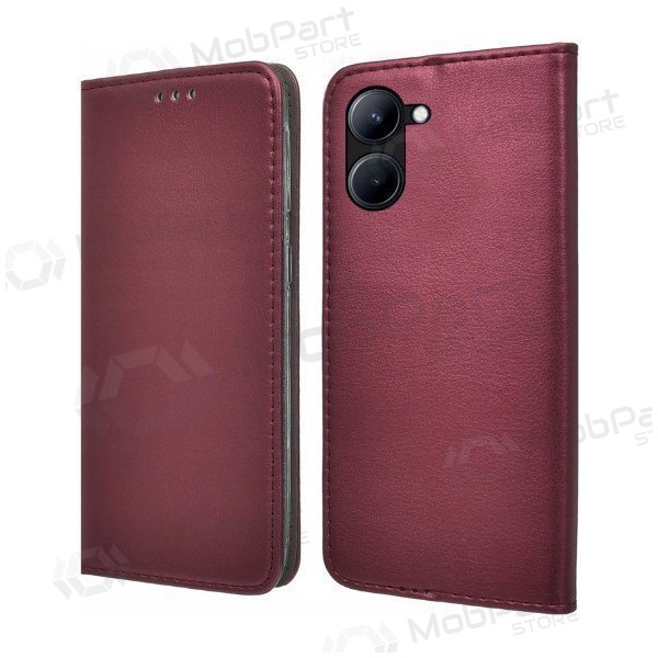 Xiaomi Redmi A5, Poco C71 (173,45x79,35x8,45) obal - Smart Magnetic (bordo)