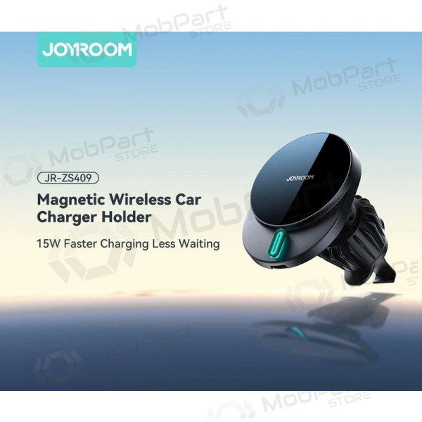 Automobilinis laikiklis-nabíječka Joyroom JR-ZS409 MagSafe 15W černá