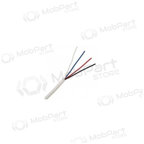 Ochranný kabel CAVI FERMI 4x0.22 (pocínovaný, stíněný, LZSH, Cca, 100m)
