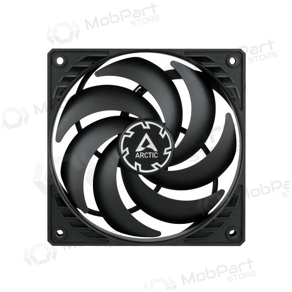 ARCTIC P12 SLIM PWM PST rámový ventilátor, 4-pin, 120mm, siauras, černá