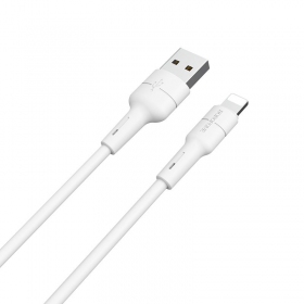 USB kabel Borofone BX30 Lightning 1.0m (bílý)