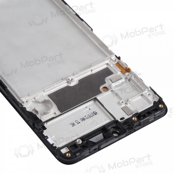 Samsung Galaxy A22 4G displej (černá) (s rámem) (originál)