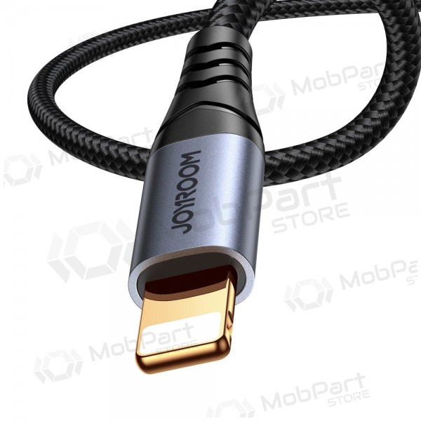 Audio kabel Joyroom SY-A06 Lightning to 3,5mm 1.2m černá