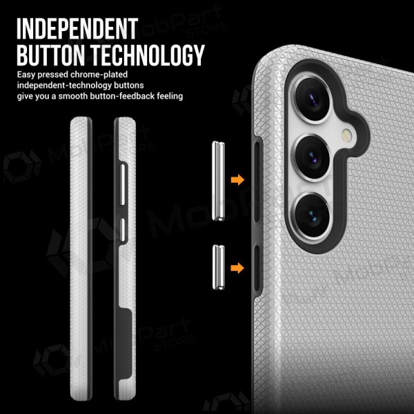 Samsung Galaxy S25 Ultra pouzdro „Perfectionists“ (stříbrný)