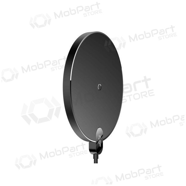 Nabíječka bezdrátový Baseus Digital LED Display Gen2 15W CCED000001 (černá)