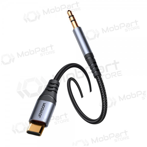 Audio kabel Joyroom SY-A07 USB-C to 3,5mm 1.2m černá