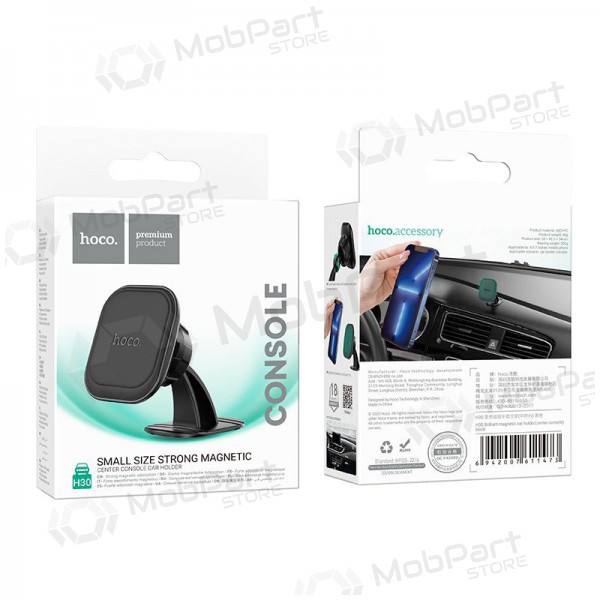 Držák telefonu do auta Hoco H30 mounted on the dashboard, magnetic