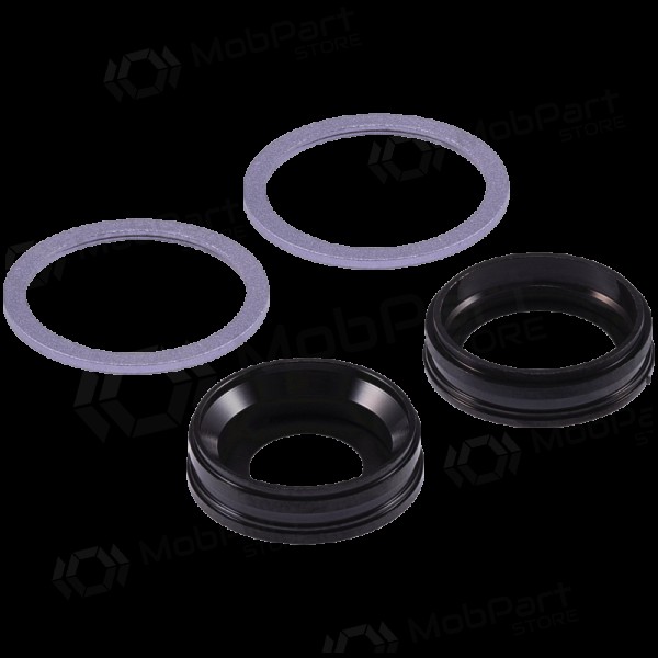 Apple iPhone 11 sklo kamery (2ks) (purpurinis) (s rámem)