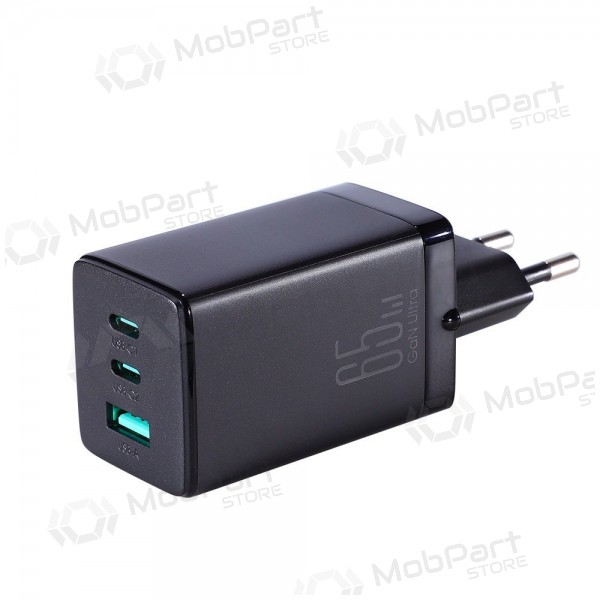 Nabíječka buitinis Joyroom GaN JR-TCG01 2xUSB-C/USB-A 65W + USB-C cable 1.2m černá