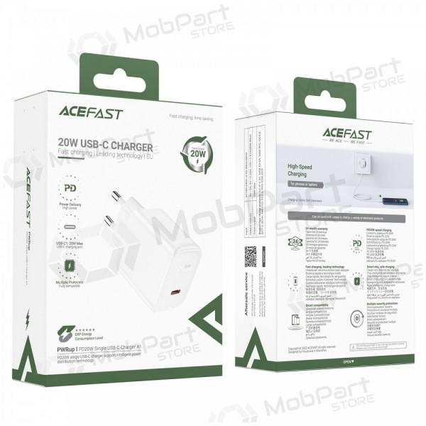 Nabíječka buitinis Acefast A1 PD20W USB-C černá