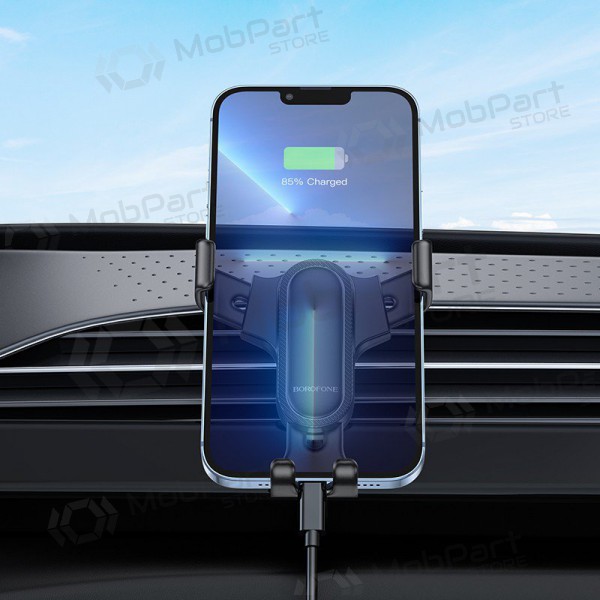 Automobilinis Univerzální telefono laikiklis Borofone BH74 mounted on ventilation grilles, černá