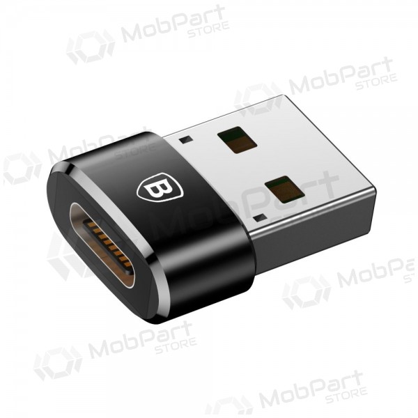 Adaptér Baseus Type-C to USB-A černá CAAOTG-01