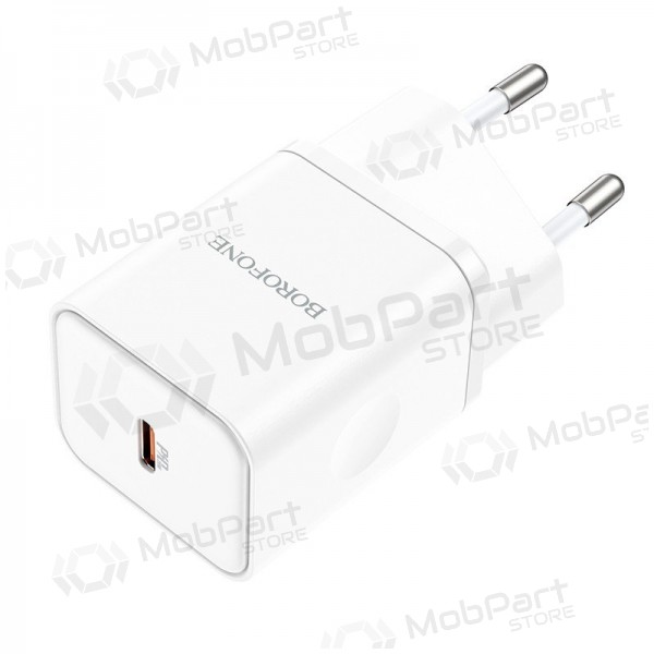 Nabíječka buitinis Borofone BN6 Type-C PD+QC3.0 20W, bílý