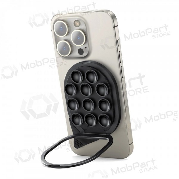 Magnetinis telefono laikiklis su siurbtukais Joyroom JR-ZS418 černá