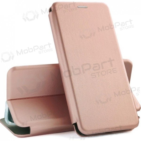 Samsung Galaxy A57 obal - Book Elegance (růžového zlata)