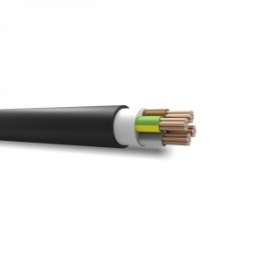 Silový kabel Elpar N2XH-J 5x4 mm² měděný XLPE LSZH CPR B2ca 1 kV plný