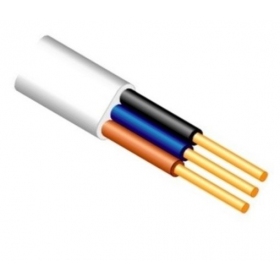 Silový kabel Lietkabelis YDYp 3x1.0 mm² měděný PVC 100 m role