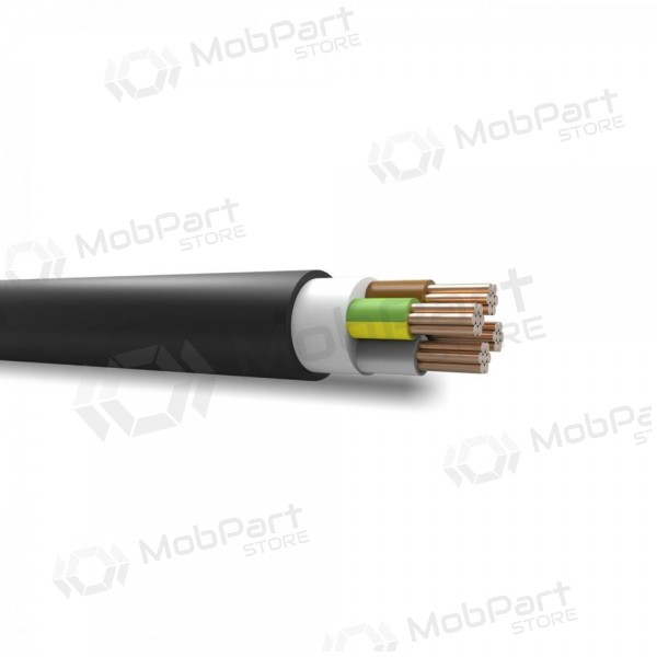 Silový kabel Elpar N2XH-J 5x4 mm² měděný XLPE LSZH CPR B2ca 1 kV plný