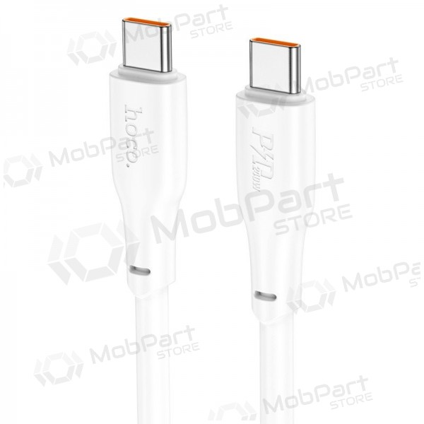 USB kabel Hoco X93 60W USB-C to USB-C 2.0m bílý