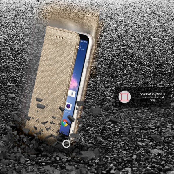 Xiaomi Redmi A5, Poco C71 (173,45x79,35x8,45) obal - Smart Magnet (zlatý)