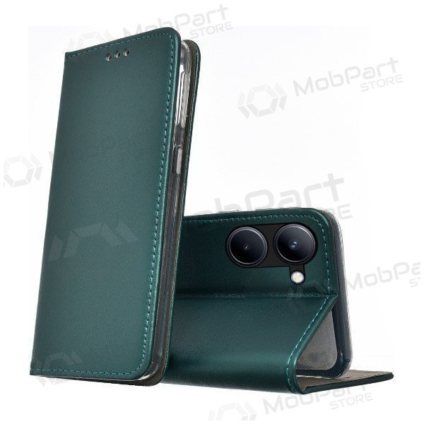Xiaomi Redmi A5, Poco C71 (173,45x79,35x8,45) obal - Smart Magnetic (tmavě zelený)