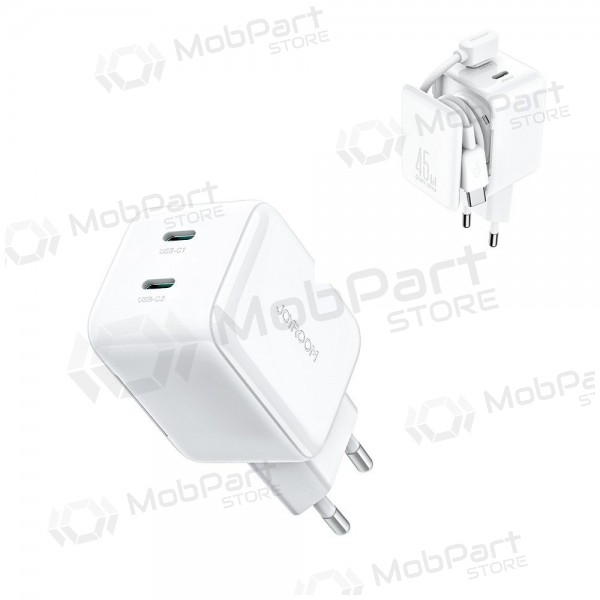Nabíječka Joyroom JR-TCL05 45W 2xUSB-C bílý