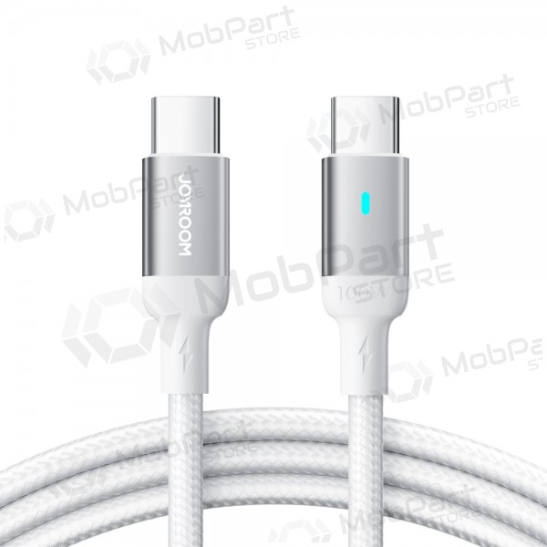 USB kabel Joyroom S-CC100A10 Type-C to Type-C 100W 1.2m bílý