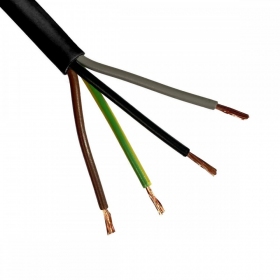 Flexibilní kabel Lietkabelis OMY BVV-LL 4x1.5 mm² měděný PVC 100 m cívka