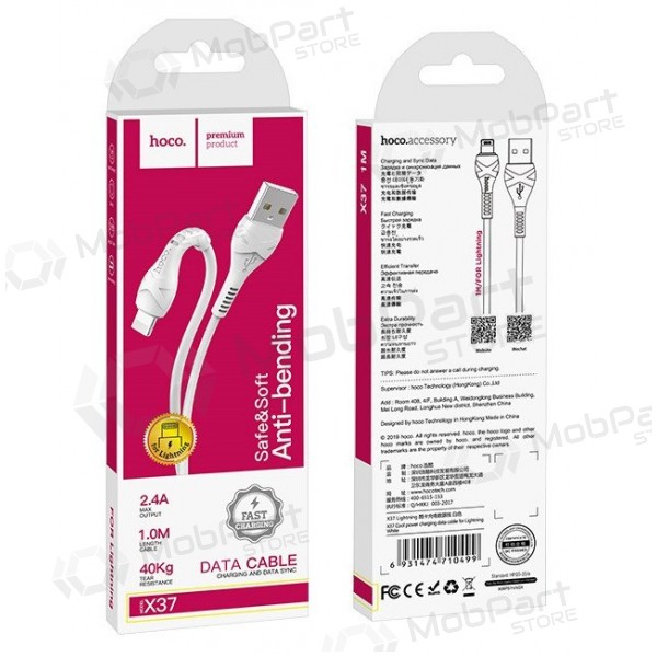 USB kabel HOCO X37 Cool Power 