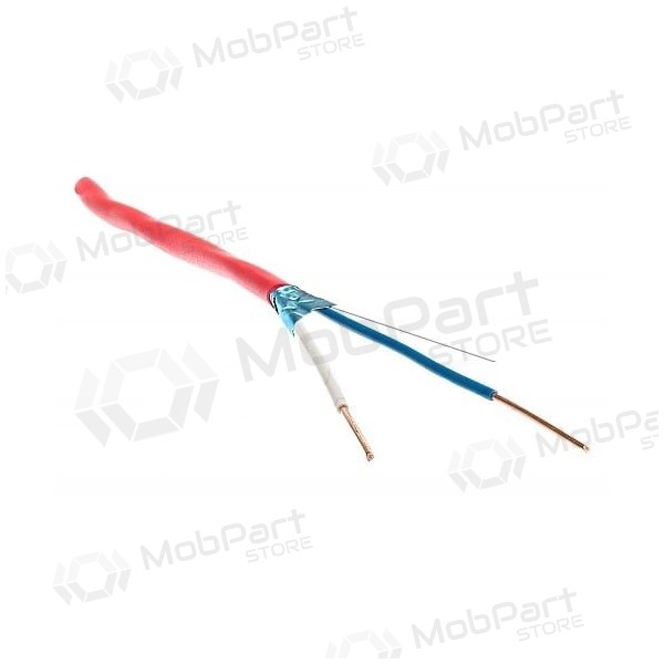 Požární kabel nehořlavý stíněný HTKSHekw FE180/Ph120 E90 1x2x1.4mm (500m)
