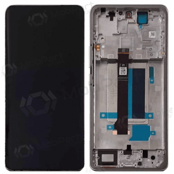 Xiaomi Redmi Note 13 Pro+ 5G displej (bílý) (s rámem) (originál)