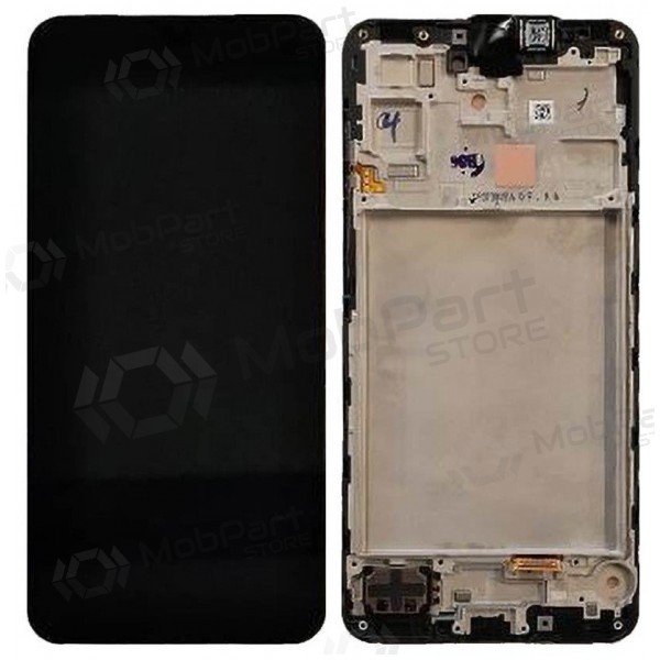 Samsung Galaxy A17 5G displej (černá) (s rámem) (originál)