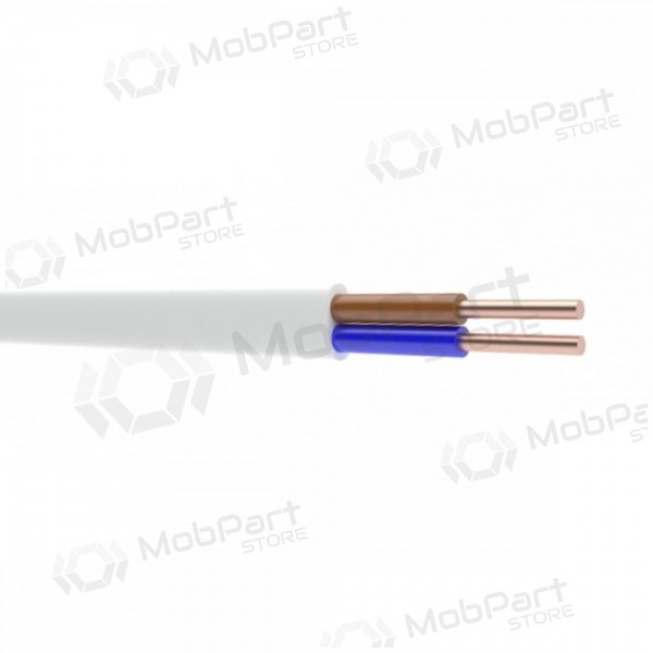 Silový kabel Lietkabelis YDYp 2x1 mm² měděný PVC 100 m cívka