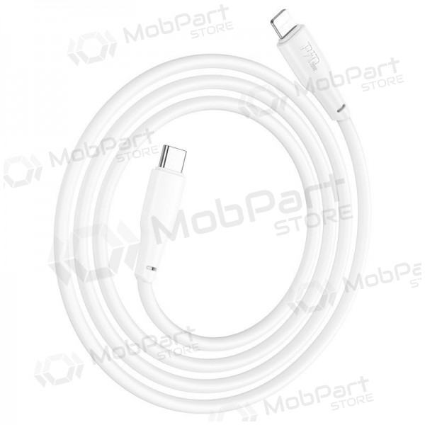 USB kabel Hoco X93 60W USB-C to USB-C 1.0m bílý