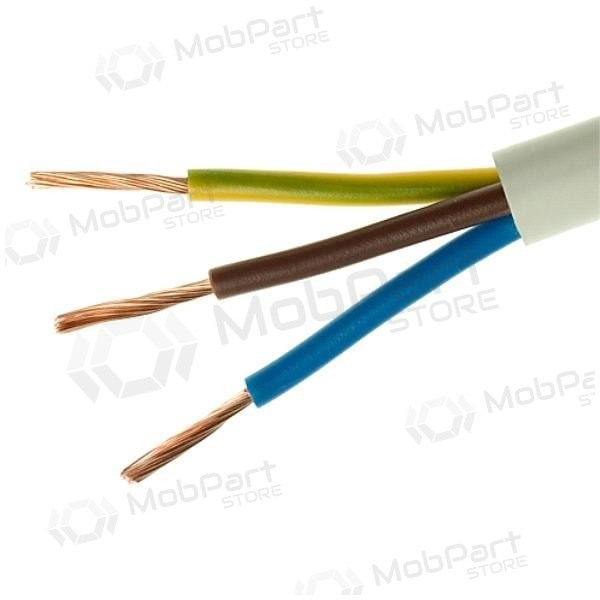 Flexibilní kabel OMY H03VV-F 3x0.75 mm² měděný PVC 100 m cívka