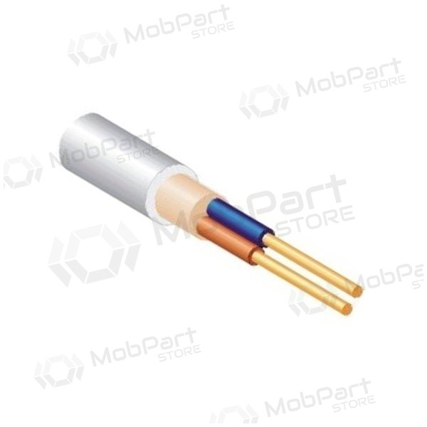 Silový kabel Lietkabelis KH05VV-U 3x1.5 mm² měděný PVC CPR Eca 300/500 V monolit 100 m role