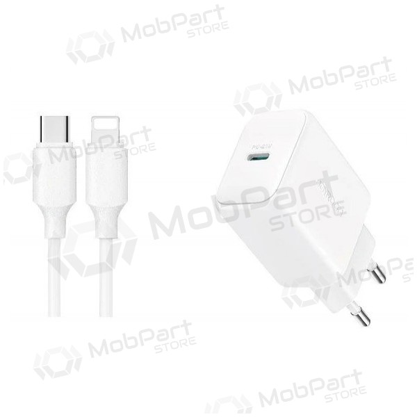 Nabíječka Joyroom JR-TCF20 USB-C PD20W + USB-C to Lightning cable 1.0m bílý