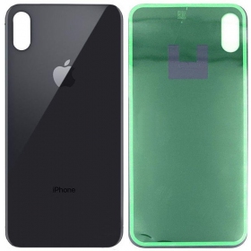 Apple iPhone XS Max zadní kryt baterie šedá (space grey) (bigger hole for camera)