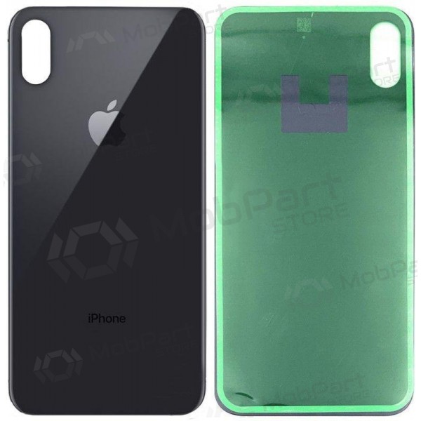 Apple iPhone XS Max zadní kryt baterie šedá (space grey) (bigger hole for camera)