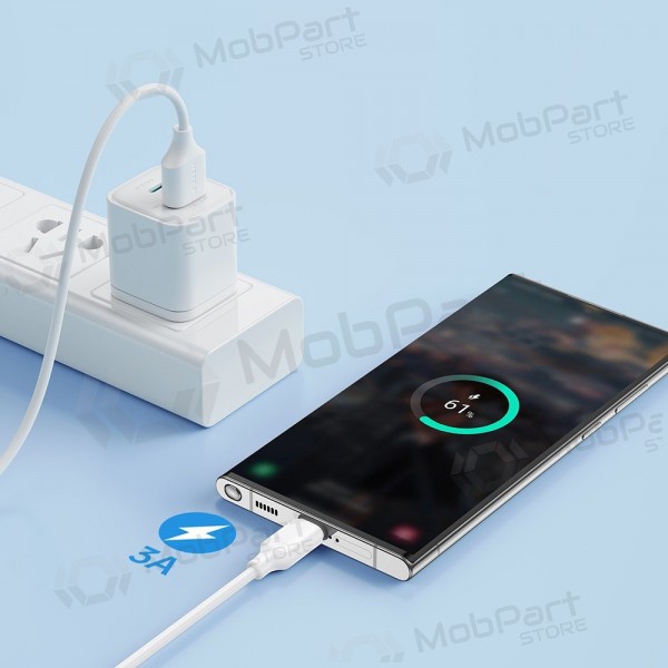 USB kabel Joyroom S-UC027A9 USB to Type-C 3A 2.0m bílý