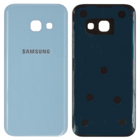 Samsung A320 Galaxy A3 2017 zadní kryt baterie světle modrá (blue mist) (použitý grade A, originál)