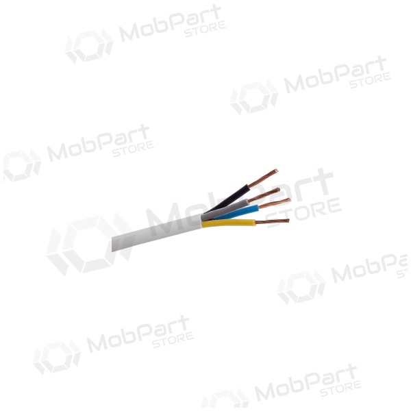 Pružný kabel Lietkabelis OMY 4x1.5 mm² měděný PVC 100 m cívka.