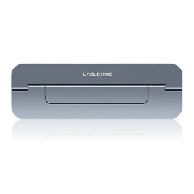 Nešiojamo kompiuterio stovas, šedá