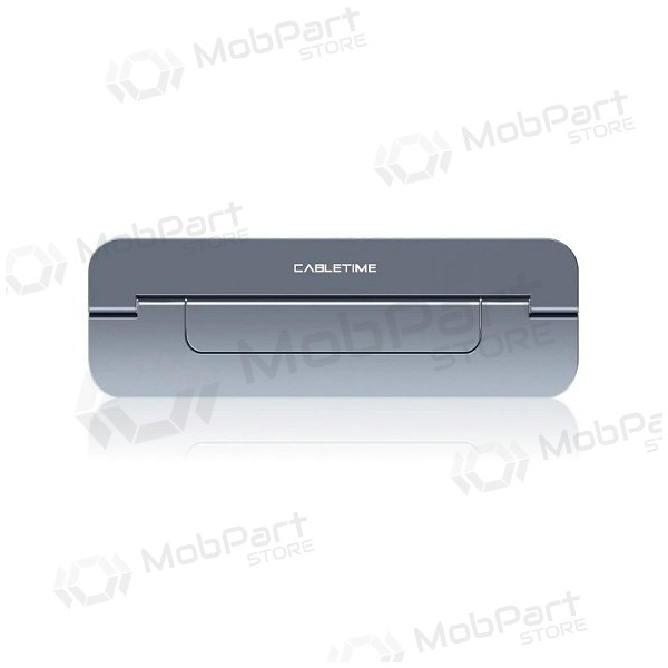 Nešiojamo kompiuterio stovas, šedá