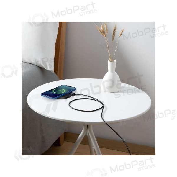 Nabíječka bezdrátový Baseus Digital LED Display Gen2 15W CCED000001 (černá)