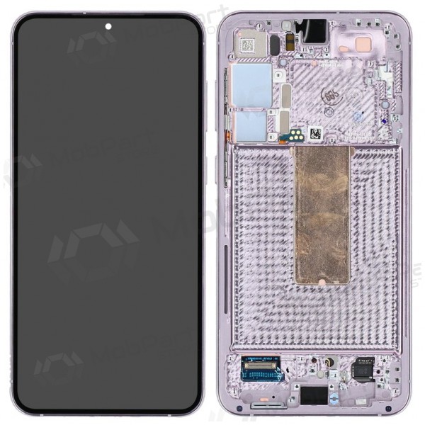 Samsung Galaxy S23+ displej (levandų) (s rámem) (originál)