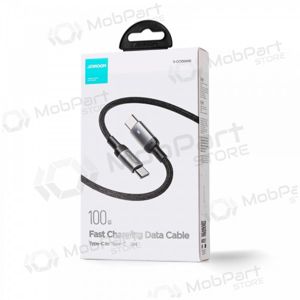 USB kabel Joyroom S-CC100A10 Type-C to Type-C 100W 1.2m černá