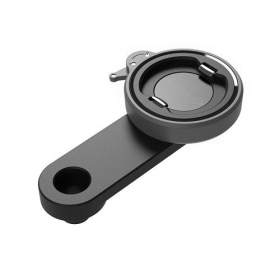 Telefono laikiklis dviračiui, motociklui, tvirtinamas ant rėmo (varžtas M6), černá