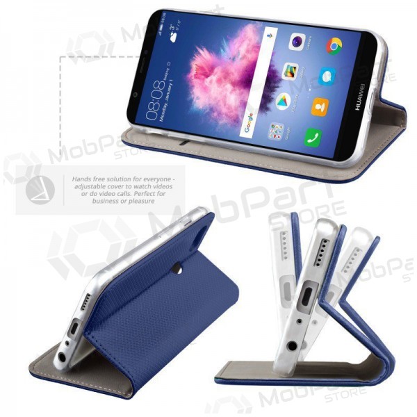 Samsung Galaxy A57 obal - Smart Magnet (tmavě modrý)