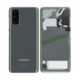 Samsung G981F / G980 Galaxy S20 zadní kryt baterie šedá (Cosmic Grey) (použitý grade C, originál)